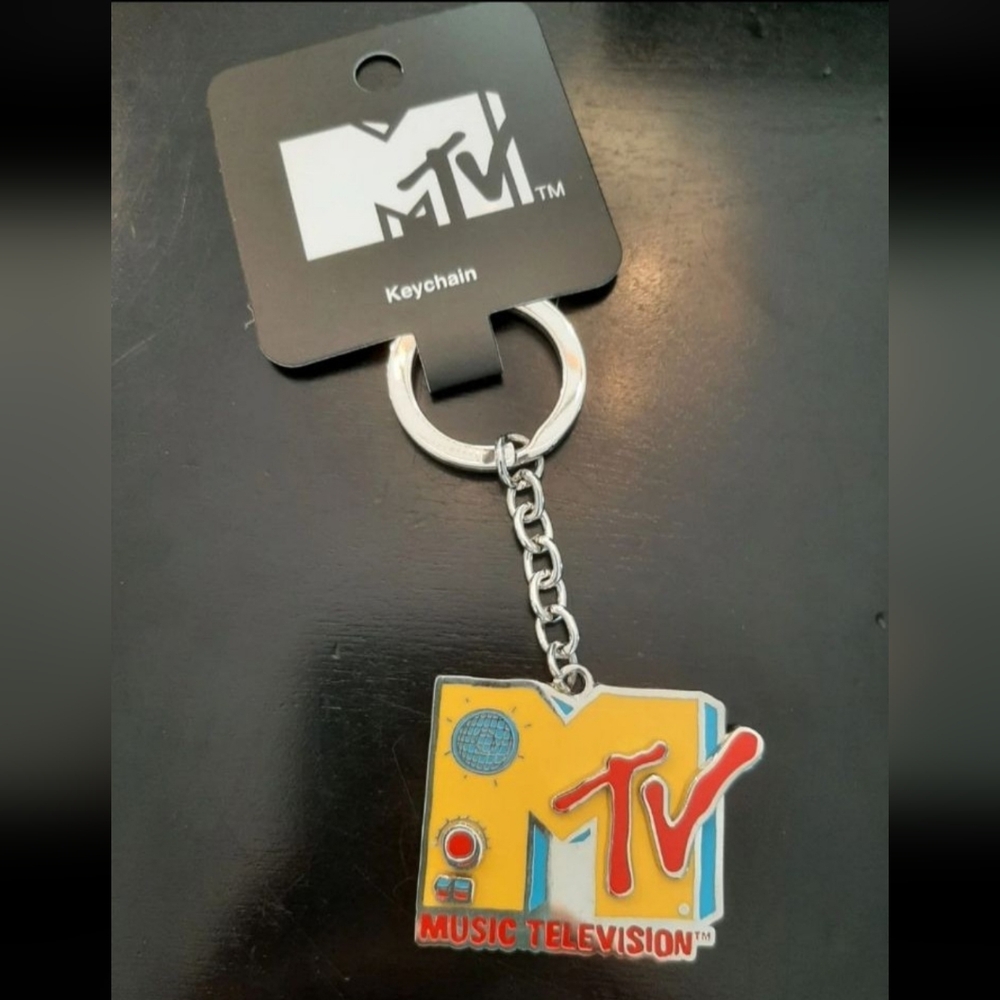 Loungefly MTV Logo Keychain